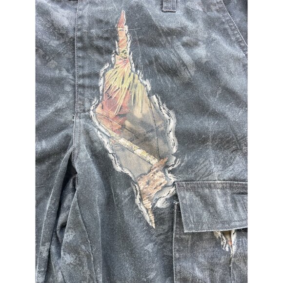 Vintage Mossy Oak Cargo Pants 36x38 Mens Camouflage Hunting S3 - Picture 7 of 7